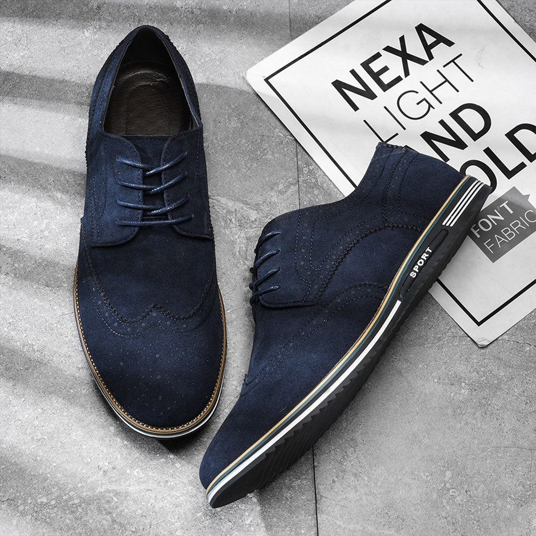 Derby Herren Schuhe – Marineblau