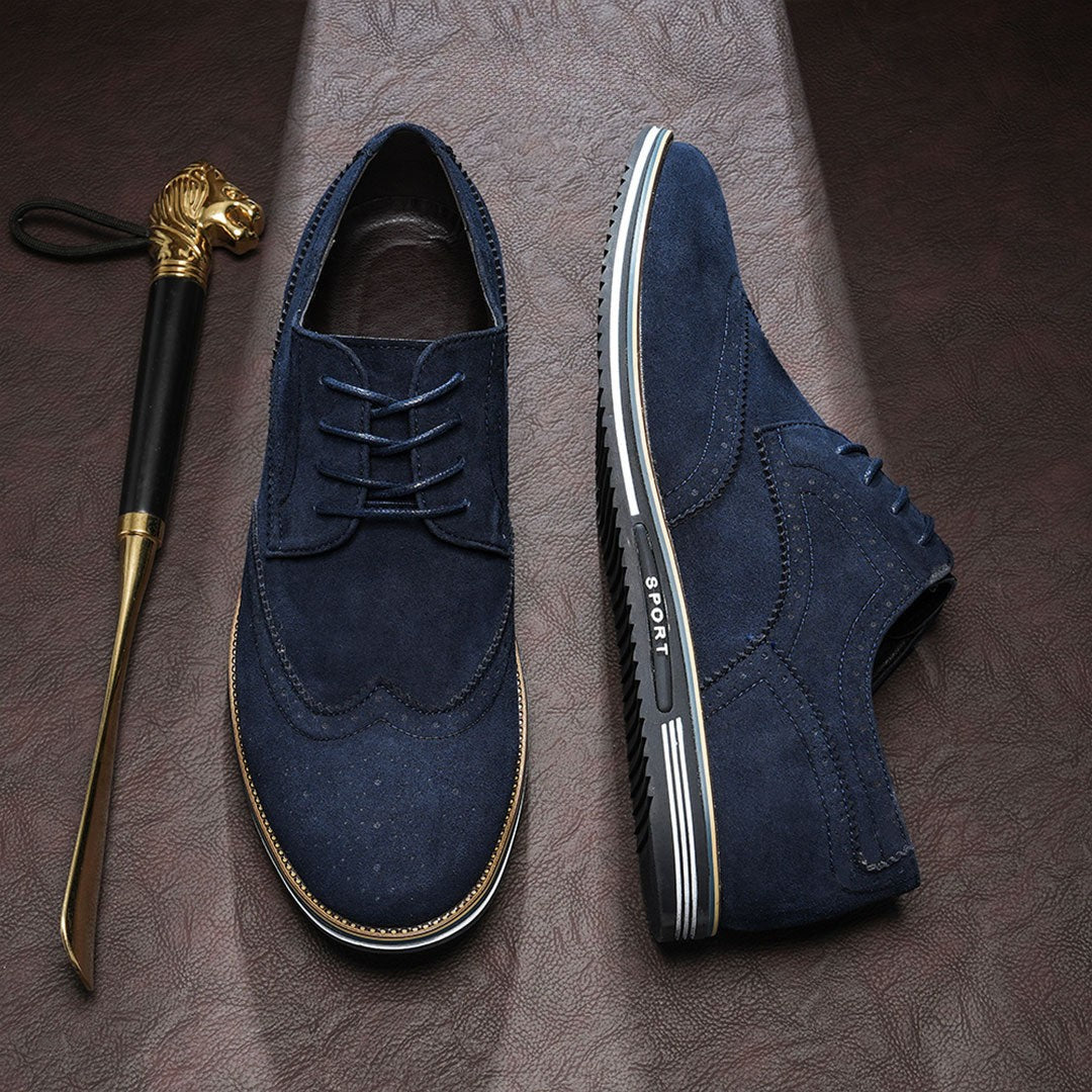 Derby Herren Schuhe – Marineblau