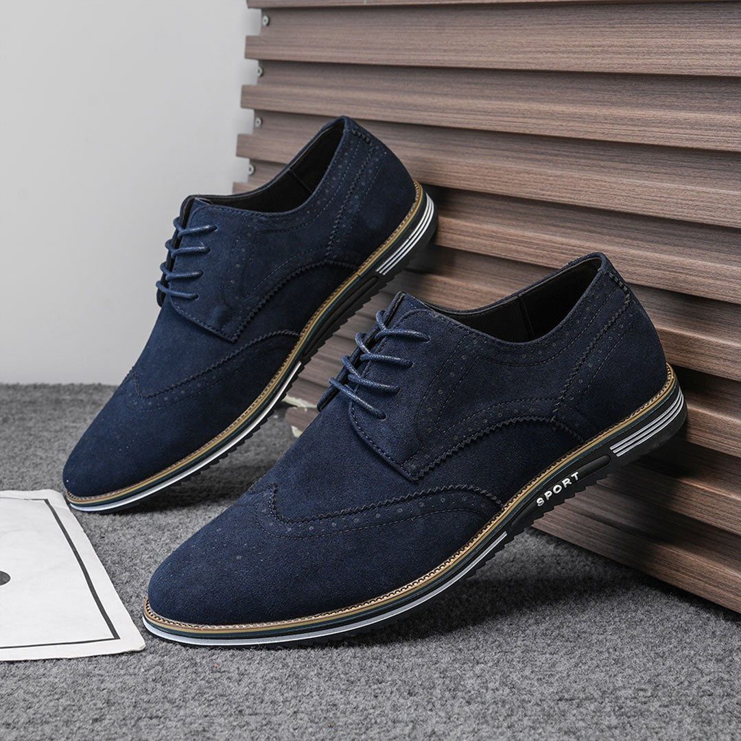 Derby Herren Schuhe – Marineblau