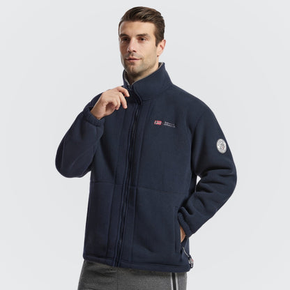 Jaqueta Fleece Masculina de Lã Polar Norway