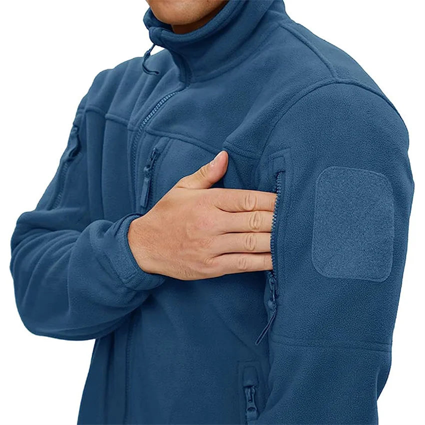 Jaqueta Militar Masculina em Fleece