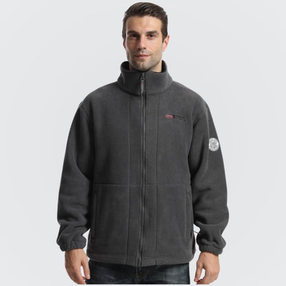 Jaqueta Fleece Masculina de Lã Polar Norway