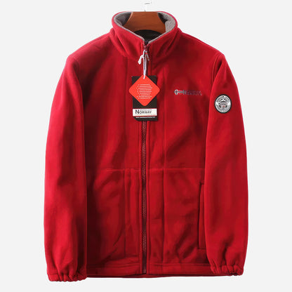 Jaqueta Fleece Masculina de Lã Polar Norway