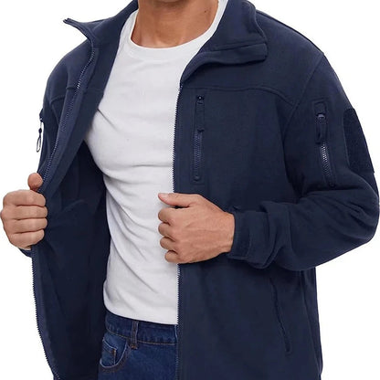 Jaqueta Militar Masculina em Fleece