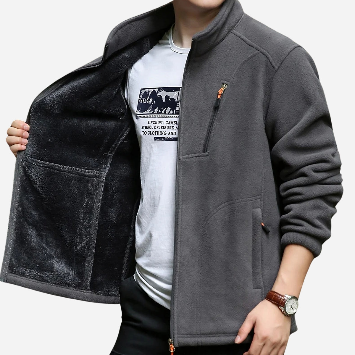 Jaqueta Fleece Masculino Defender