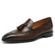 Northyce - Windsor Loafer aus echtem Leder - Dark Braun