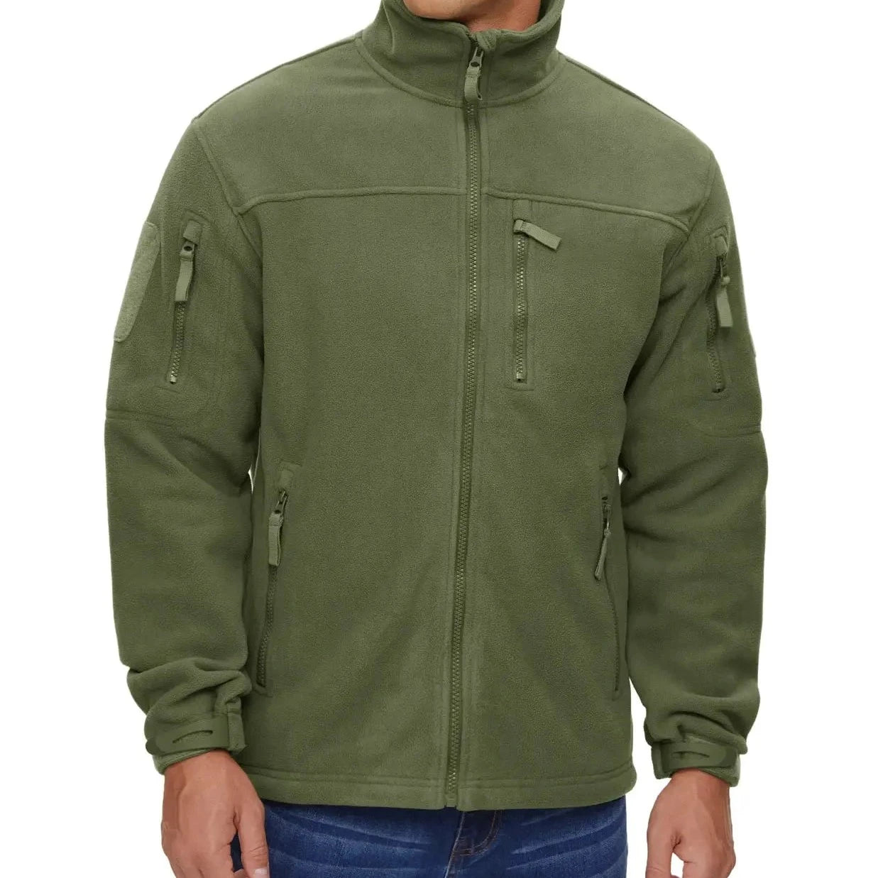 Jaqueta Militar Masculina em Fleece