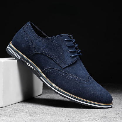 Derby Herren Schuhe – Marineblau
