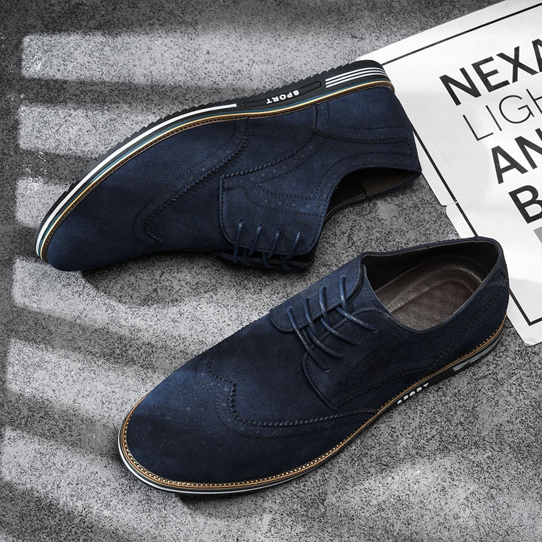 Derby Herren Schuhe – Marineblau