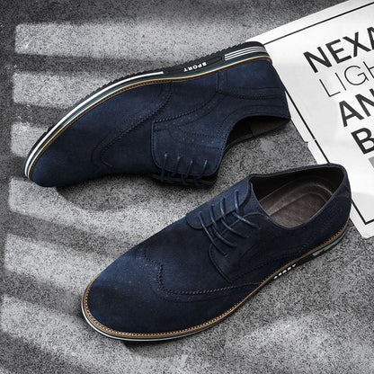 Derby Herren Schuhe – Marineblau