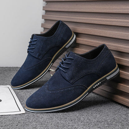 Derby Herren Schuhe – Marineblau